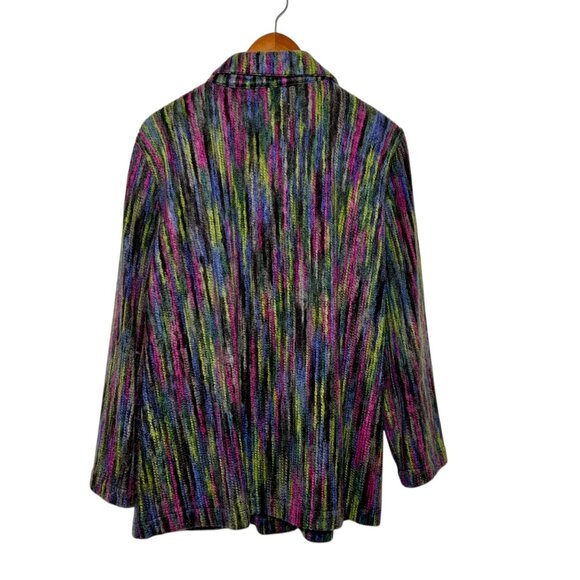 Vintage Indie Whimsigoth Statement Jacket Artsy Teacher Sustainable Librarian L - Picture 4 of 11